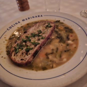 Noodle Pudding - Soup of the day. Tasty with a good garlic base with very nice bread on top - Italian Near Me - Brooklyn, New York
