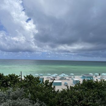 Carillon Miami Wellness Resort - View from oceanfront balcony - Hotels Near Me - Miami, Florida