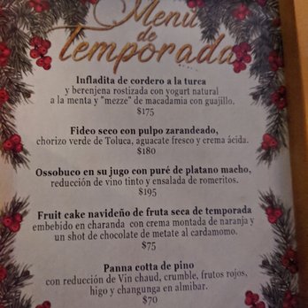 Tata - Menu especial - Mexican Near Me - Morelia, MIC