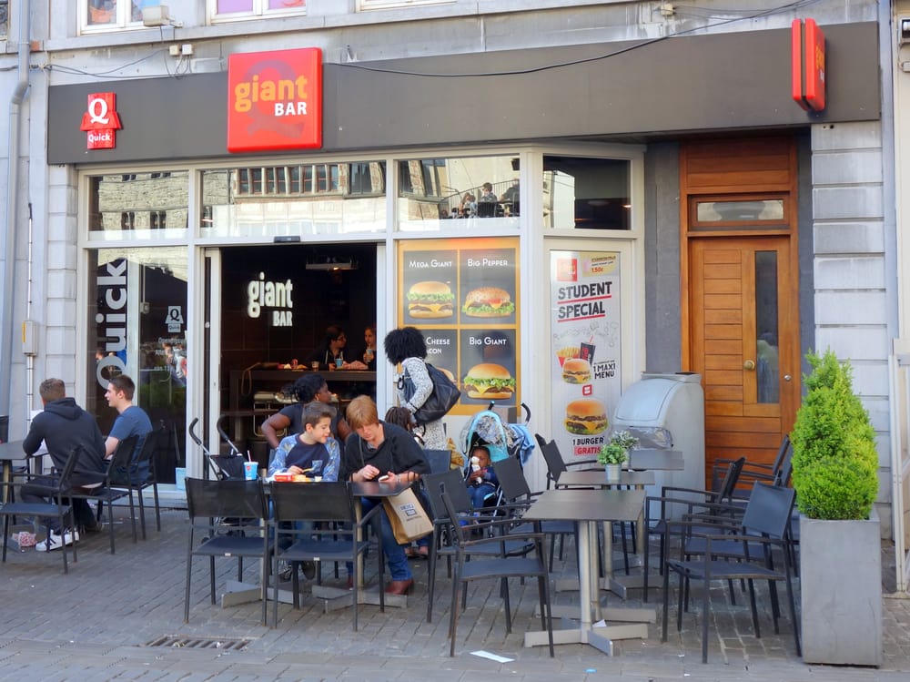 Korenmarkt 35, Ghent, OostVlaanderen, Belgium Fast Food Restaurant