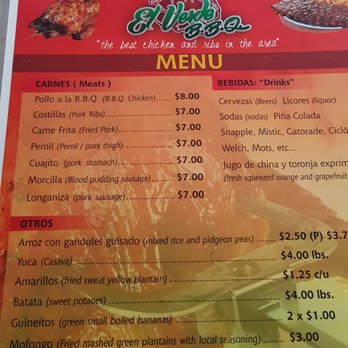 El Verde BBQ - Menu - Barbeque Near Me - Rio Grande, Puerto Rico El Verde BBQ - Menu - Barbeque Near Me - Rio Grande, Puerto Rico