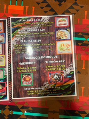 Menu photo 5 Tacos Chilo’s Warr Acres, OK