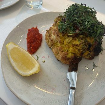 abcV - Whole Roasted Cauliflower - Vegetarian Near Me - New York, New York