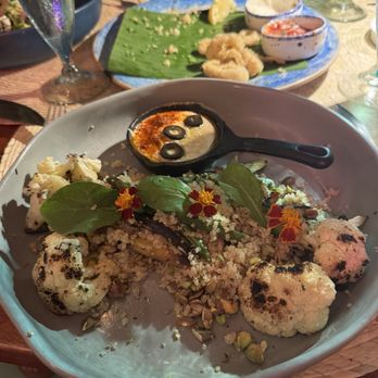 Tres Sirenas Cabo - Quinoa vegetarian dish with roasted veggies - Seafood Near Me - Cabo San Lucas, BCS Tres Sirenas Cabo - Quinoa vegetarian dish with roasted veggies - Seafood Near Me - Cabo San Lucas, BCS