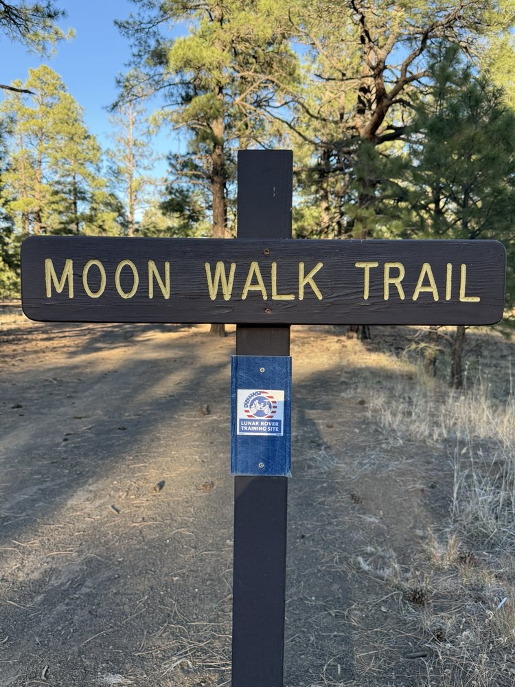 Moon Walk Trail Logo