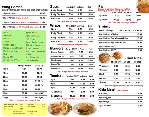 Menu photo 3 Top Wings and Deli Suwanee, GA Menu photo 3 Top Wings and Deli Suwanee, GA