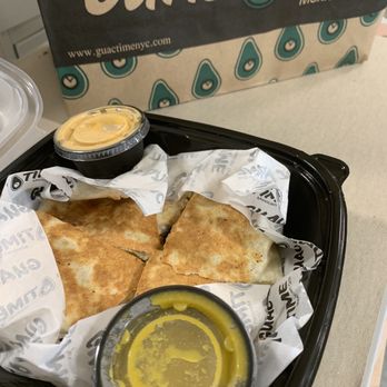Guac Time - Brooklyn - quesadilla and salsa - Mexican Near Me - Brooklyn, New York