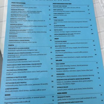 Petralunga - Food menu - Pizza Near Me - Miami, Florida
