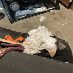 This is the arm of my leather couch. This is the arm of my leather couch.