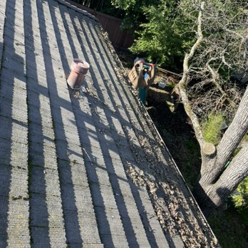 Gutter Cleaning Pros - Before - Gutter Services Near Me