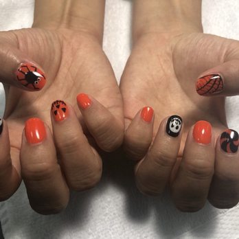 Jade Nail Spa - Great Halloween nails done! Highly recommend Jade nail~ Great service and fair price! I am so glad can get these nails done! - Nail Salons Near Me - Broadview, Illinois
