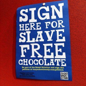 Tony's Chocolonely Pop-up Shop - One of the reasons you should purchase from Tony's.  These chocolate bars are 100% free from exploitation. - Chocolatiers & Shops Near Me - Schiphol, New Hampshire