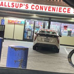 Allsup's Convenience Store - The sign of the convenience store in which the name itself is MISSPELLED.