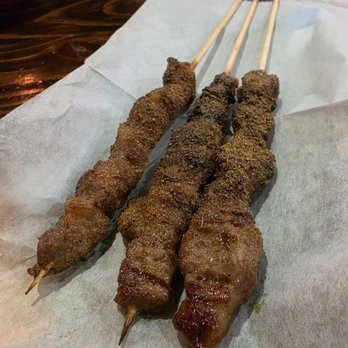 Dun Huang - Beef skewers - very hard meat. - Chinese Near Me - New York, New York