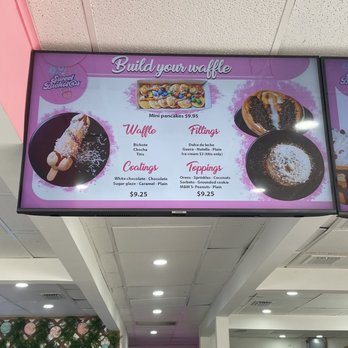 Exotic Waffles & Pizza - Waffle menu options - Desserts Near Me - Hollywood, Florida Exotic Waffles & Pizza - Waffle menu options - Desserts Near Me - Hollywood, Florida