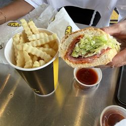 Italian and fries