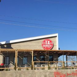 TX Burger - Exterior of building, view from street.