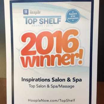 Inspirations Salon and Spa - Inspirations Salon and Spa was voted #1 salon for the Gazettes Top Shelf Award! - Hair Salons Near Me - Cedar Rapids, Iowa