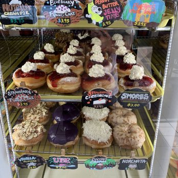 Painted Dough - Choices, choices and more choices. - Donuts Near Me - Chino, California Painted Dough - Choices, choices and more choices. - Donuts Near Me - Chino, California