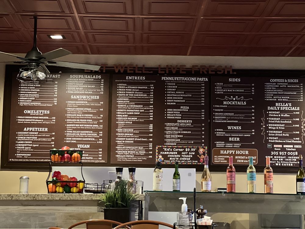 Bella's Latin & Caribbean Bistro — Mexican restaurant in Miami Gardens