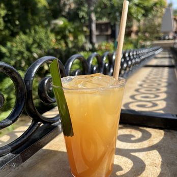 Mexico Pavilion - Smokey Banana Bliss margarita, during the Festival of the Arts-January 2024 - Amusement Parks Near Me - Orlando, Florida