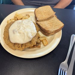 The Grumpy Egg - Country fried chicken country fried chicken meal