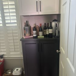 Lowe's Home Improvement - Utility Room with new cabinets