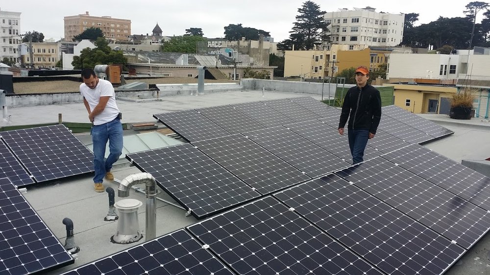 Slide of California Solar Store