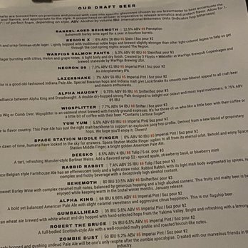 3 Floyds Brewing - Menu - Breweries Near Me - Munster, Indiana 3 Floyds Brewing - Menu - Breweries Near Me - Munster, Indiana