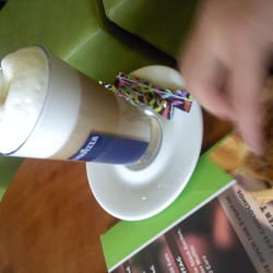Chococino - Latte Macchiato mti Mandelsirup