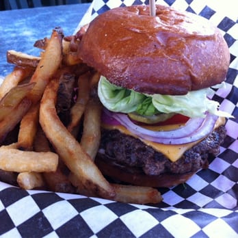Scolari's Good Eats - Scolari's Classic Cheeseburger w/ House Cut Fries - 10/2013 - Burgers Near Me - Alameda, California Scolari's Good Eats - Scolari's Classic Cheeseburger w/ House Cut Fries - 10/2013 - Burgers Near Me - Alameda, California