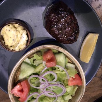 Hunter & Barrel - Filet with truffle butter and a green salad - Australian Near Me - Sydney, NSW