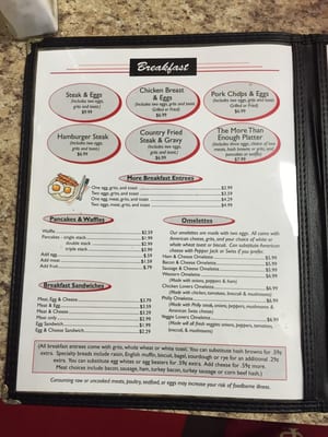 Menu photo 8 D's Friendly Diner Statesboro, GA