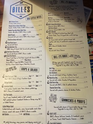 Menu photo 7 BILL-E's Fairhope, AL