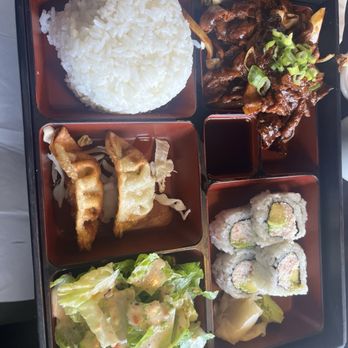 Harumi Sushi - 2-Item Lunch Bento - Sushi Bars Near Me - Seaside, California Harumi Sushi - 2-Item Lunch Bento - Sushi Bars Near Me - Seaside, California