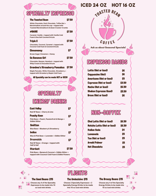 Menu photo 4 Toasted Bean Coffee Truck Tempe, AZ Menu photo 4 Toasted Bean Coffee Truck Tempe, AZ