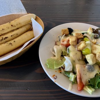 The Olive Tree- Aberdeen - Breadsticks and salad - Italian Near Me - Aberdeen, Maryland The Olive Tree- Aberdeen - Breadsticks and salad - Italian Near Me - Aberdeen, Maryland