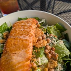 Parker's Grille & Tavern - Grilled salmon Caesar happy hour for 16