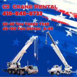 C2 Crane & Tree Service - Crane rental
40 Ton crane
100 Ton crane