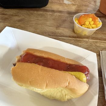 FLX Wienery - The hot dogs are good but know that the condiments are on the side. - Beer Bar Near Me - Dundee, New York