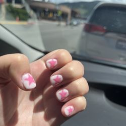 Pearl Street Nail & Spa - Dip powder with gel design