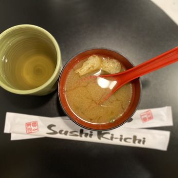 Sushi Ki-ichi - Hot tea and miso soup - Sushi Bars Near Me - Tigard, Oregon Sushi Ki-ichi - Hot tea and miso soup - Sushi Bars Near Me - Tigard, Oregon