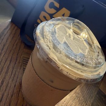 Las Perras Cafe - Iced Black Sesame Latte - Coffee & Tea Near Me - Houston, Texas