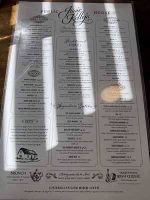 Menu photo 1 Josie Kelly's Public House Somers Point, NJ