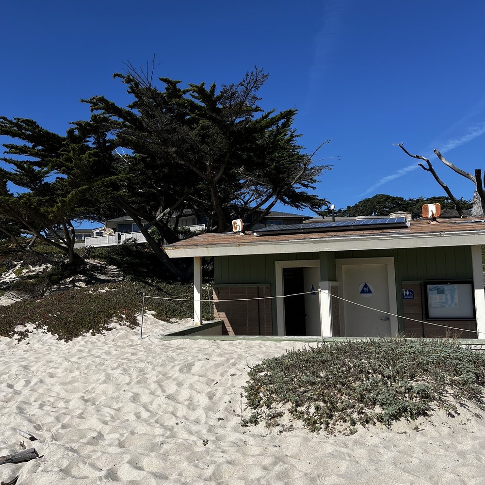 Carmel River State Beach - Restroom - Beaches Near Me - Carmel, California
