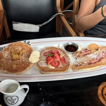 Breakfast Republic - Flight of 3 Pancakes - Breakfast & Brunch Near Me - San Diego, California