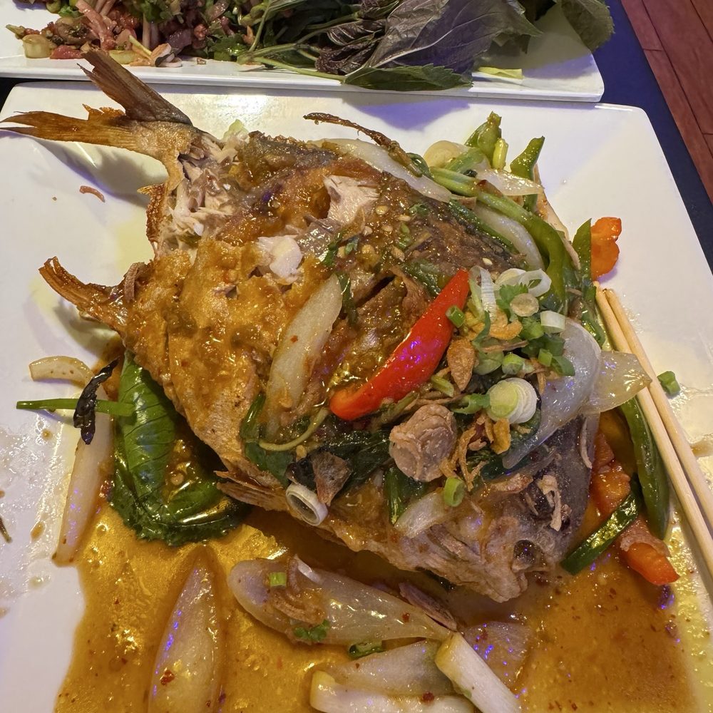 Lan Xang Fort Myers - Pompano fish - Thai Near Me - Fort Myers, Florida Lan Xang Fort Myers - Pompano fish - Thai Near Me - Fort Myers, Florida