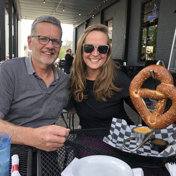 Proof 124 Table and Tavern - Giant pretzel with cheese and mustard sauces. - Venues & Event Spaces Near Me - Lawrenceburg, Indiana Proof 124 Table and Tavern - Giant pretzel with cheese and mustard sauces. - Venues & Event Spaces Near Me - Lawrenceburg, Indiana