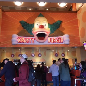 Krusty Burger - Burgers Near Me - Universal City, California Krusty Burger - Burgers Near Me - Universal City, California
