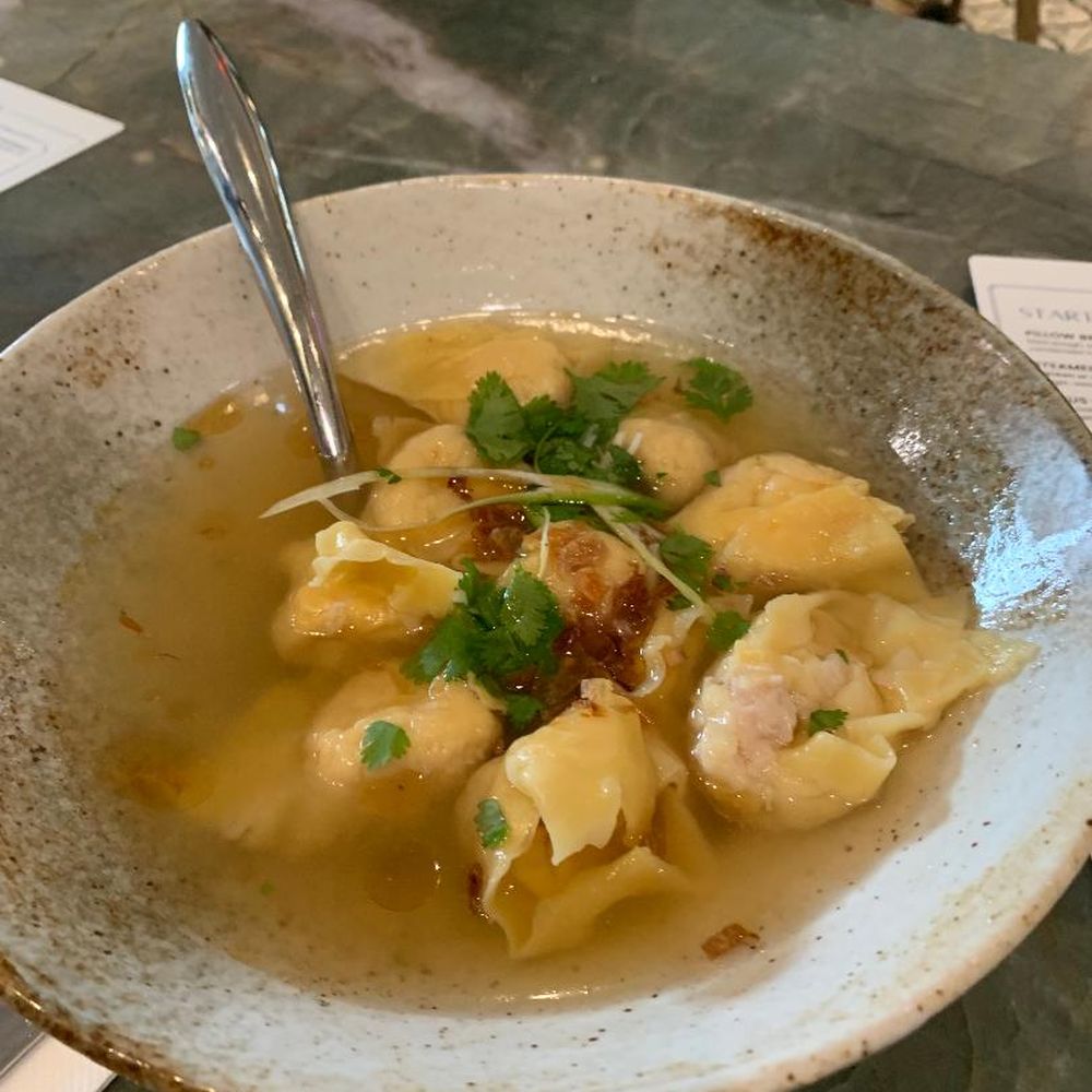 Maison Lotus - Classic wonton soup - Asian Fusion Near Me - Wayne, Pennsylvania Maison Lotus - Classic wonton soup - Asian Fusion Near Me - Wayne, Pennsylvania